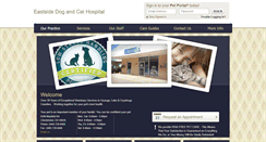 Desktop Screenshot of eastsidedogandcat.com